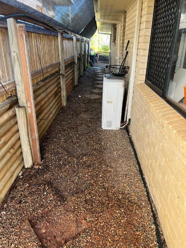 Before: Replaced Pavers