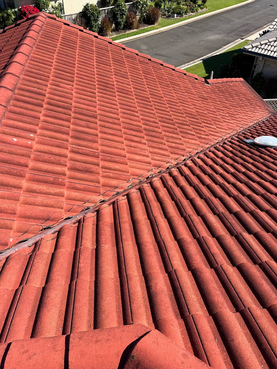 After: Gutter cleaning